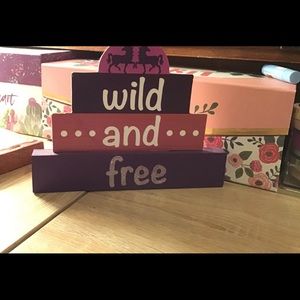 Unicorn wild and free decor